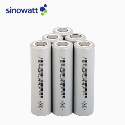 High Power Battery Sinowatt 18650 Rechargeable Battery Lithium Cell Li-ion 2500mah 3.6V Batteries 10C 8C Discharge 18650