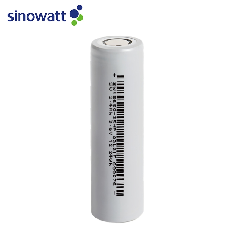SW18650-35HP Rechargeable Cylindrical Li-ion Cell Batteries 18650 3500mAh 3.6V Lithium Battery Lithium-ion 18650 Battery 3.5Ah